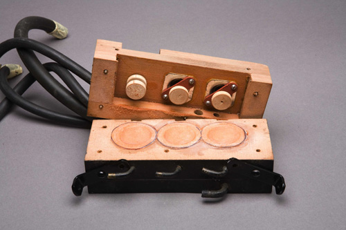 pianola control box after restoration